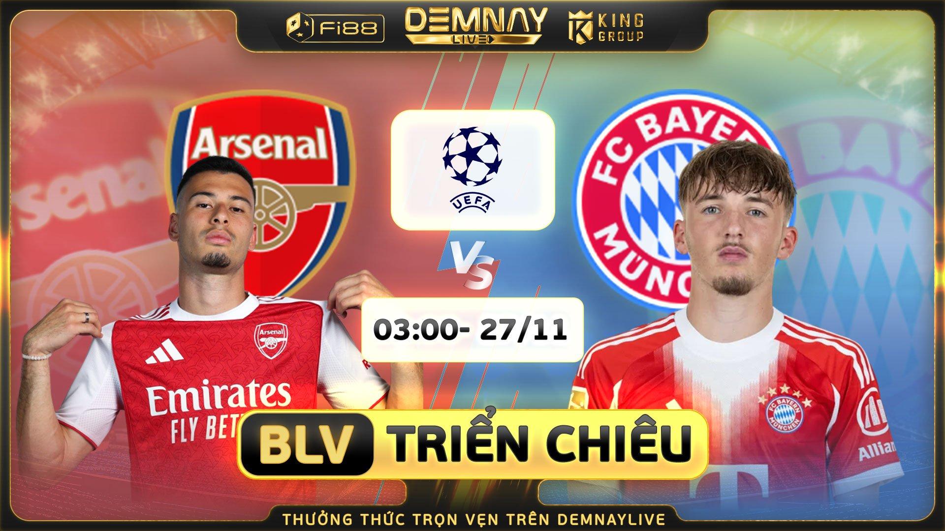 Arsenal 3-1 Bayern khẳng định vị thế của nhà vua
